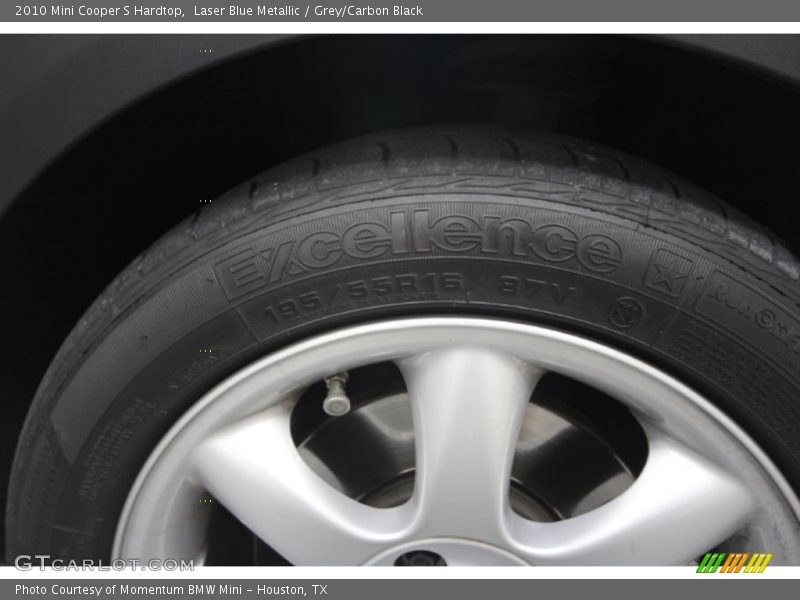 Laser Blue Metallic / Grey/Carbon Black 2010 Mini Cooper S Hardtop