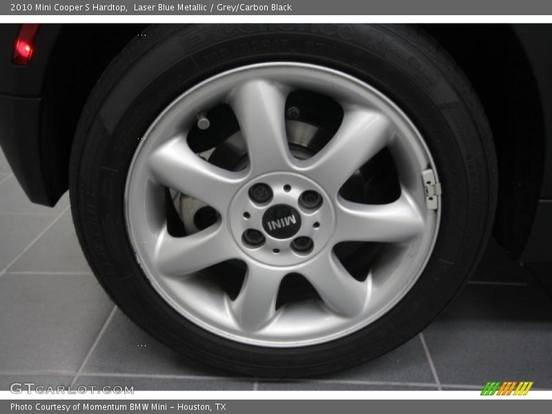 Laser Blue Metallic / Grey/Carbon Black 2010 Mini Cooper S Hardtop