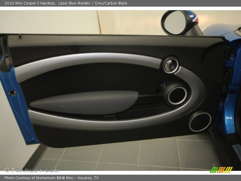 Laser Blue Metallic / Grey/Carbon Black 2010 Mini Cooper S Hardtop