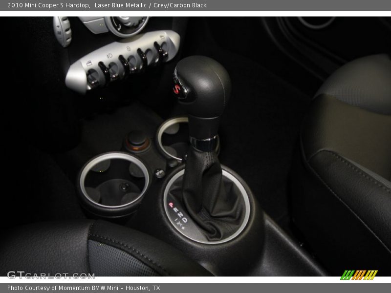 Laser Blue Metallic / Grey/Carbon Black 2010 Mini Cooper S Hardtop