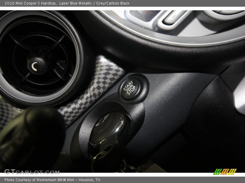 Laser Blue Metallic / Grey/Carbon Black 2010 Mini Cooper S Hardtop