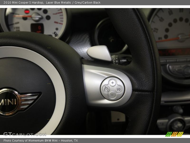 Laser Blue Metallic / Grey/Carbon Black 2010 Mini Cooper S Hardtop