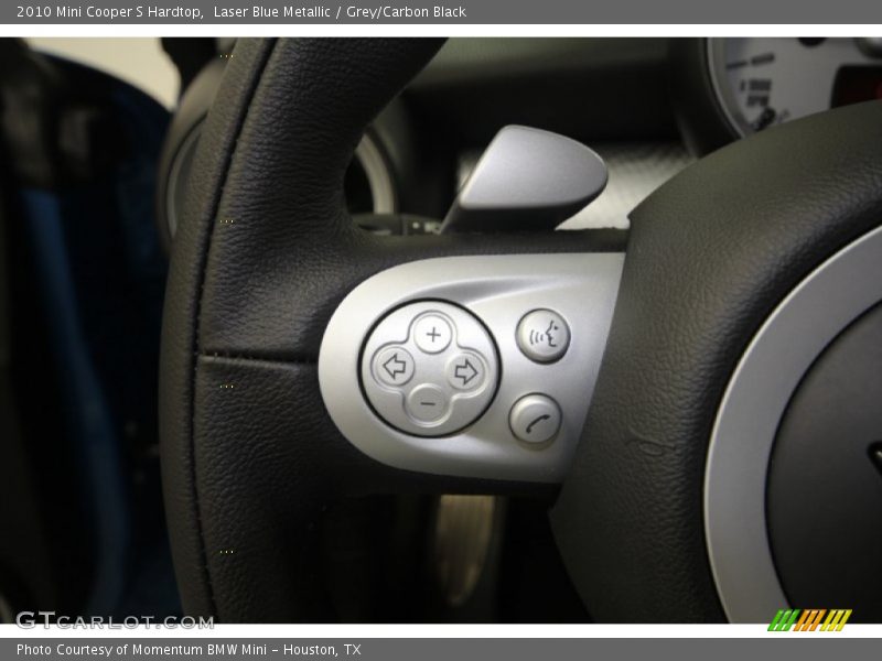 Laser Blue Metallic / Grey/Carbon Black 2010 Mini Cooper S Hardtop