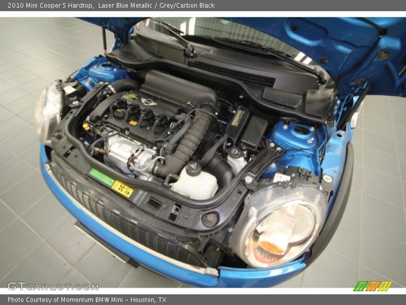 Laser Blue Metallic / Grey/Carbon Black 2010 Mini Cooper S Hardtop