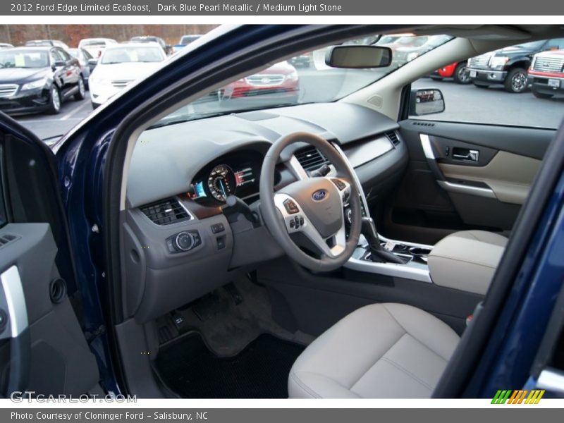  2012 Edge Limited EcoBoost Medium Light Stone Interior