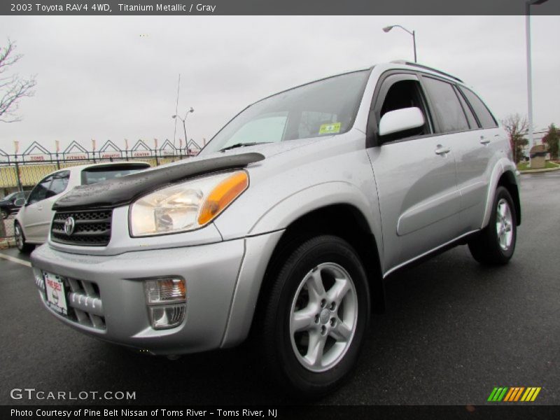 Titanium Metallic / Gray 2003 Toyota RAV4 4WD