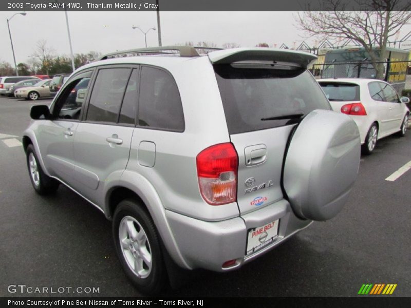 Titanium Metallic / Gray 2003 Toyota RAV4 4WD