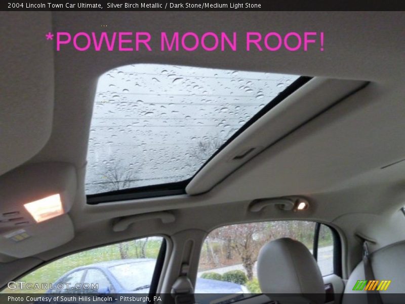 Silver Birch Metallic / Dark Stone/Medium Light Stone 2004 Lincoln Town Car Ultimate