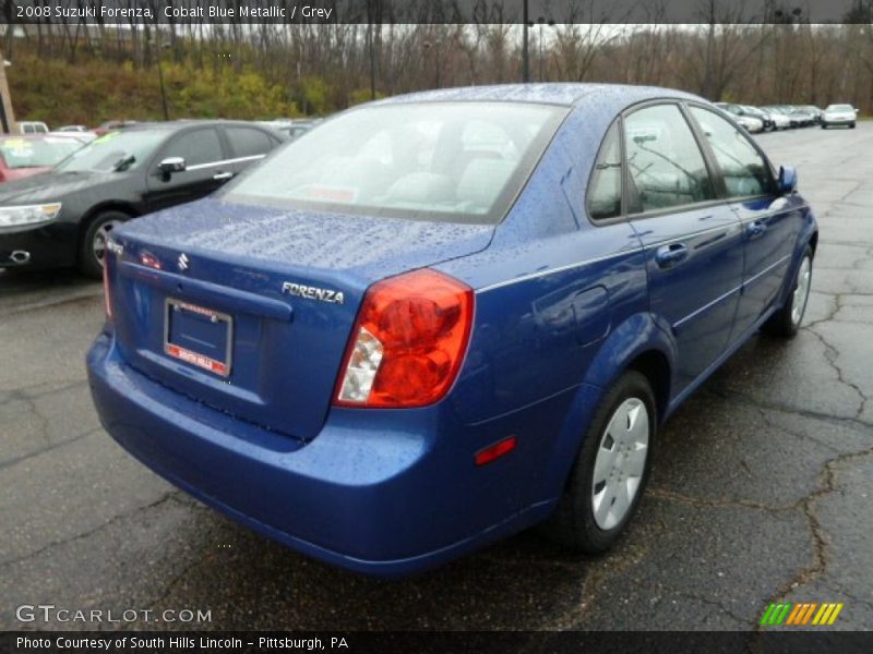 Cobalt Blue Metallic / Grey 2008 Suzuki Forenza