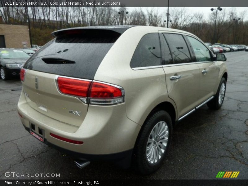 Gold Leaf Metallic / Medium Light Stone 2011 Lincoln MKX FWD