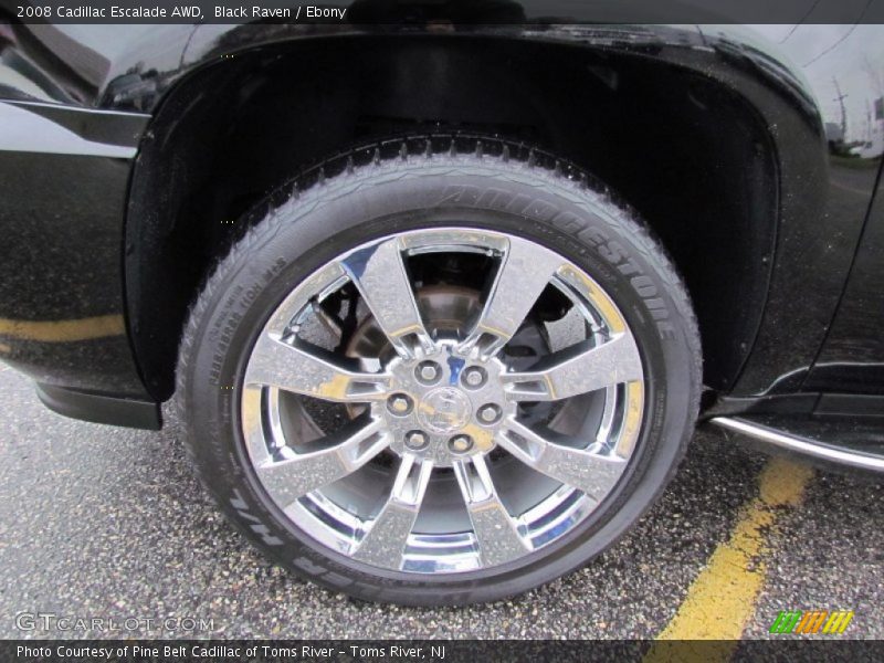 Black Raven / Ebony 2008 Cadillac Escalade AWD