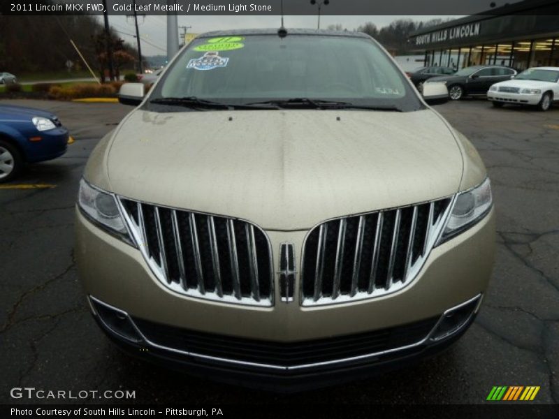 Gold Leaf Metallic / Medium Light Stone 2011 Lincoln MKX FWD