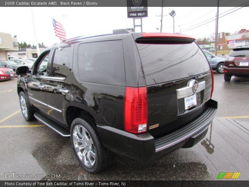 Black Raven / Ebony 2008 Cadillac Escalade AWD