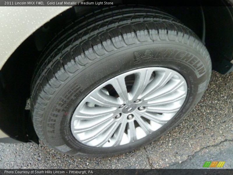 Gold Leaf Metallic / Medium Light Stone 2011 Lincoln MKX FWD