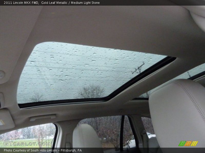 Gold Leaf Metallic / Medium Light Stone 2011 Lincoln MKX FWD