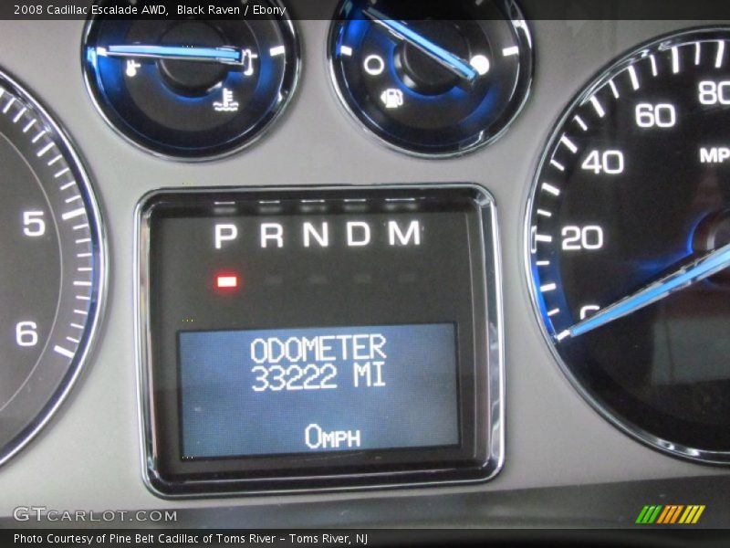 Black Raven / Ebony 2008 Cadillac Escalade AWD