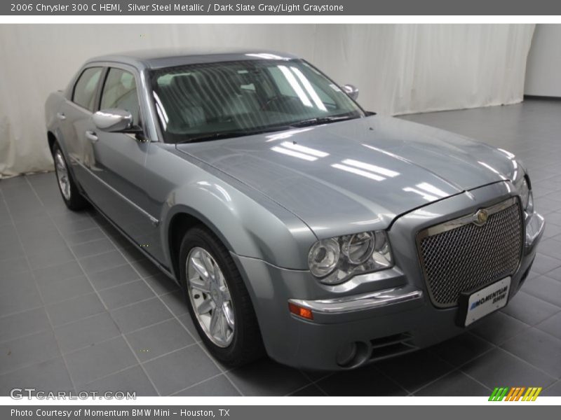Silver Steel Metallic / Dark Slate Gray/Light Graystone 2006 Chrysler 300 C HEMI