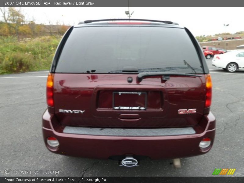 Red Jewel / Light Gray 2007 GMC Envoy SLT 4x4
