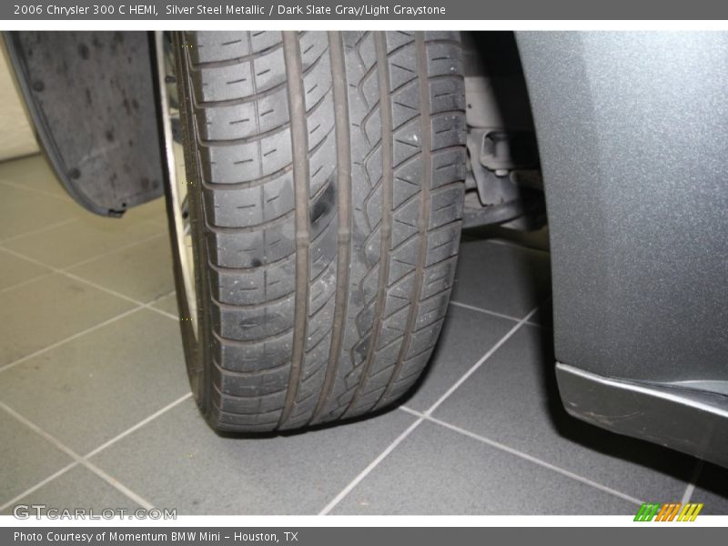 Silver Steel Metallic / Dark Slate Gray/Light Graystone 2006 Chrysler 300 C HEMI