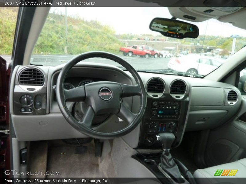 Red Jewel / Light Gray 2007 GMC Envoy SLT 4x4