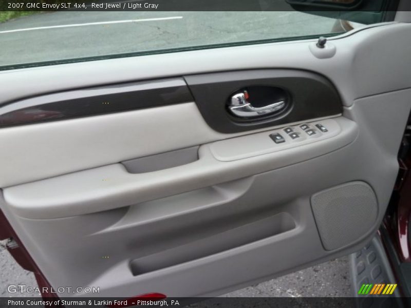 Red Jewel / Light Gray 2007 GMC Envoy SLT 4x4