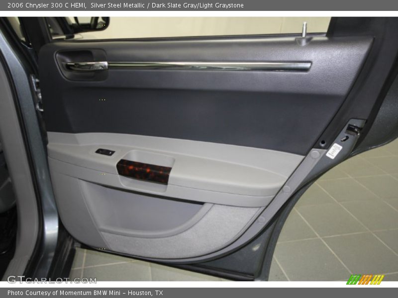 Silver Steel Metallic / Dark Slate Gray/Light Graystone 2006 Chrysler 300 C HEMI