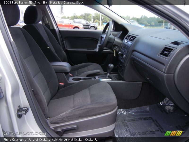 Silver Birch Metallic / Charcoal Black 2008 Ford Fusion SE