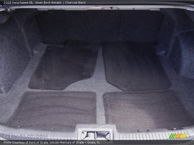 Silver Birch Metallic / Charcoal Black 2008 Ford Fusion SE