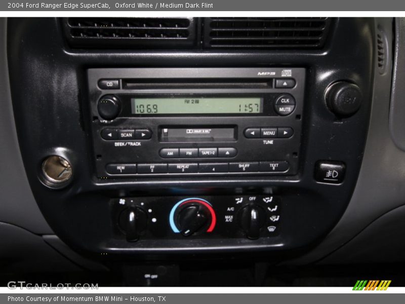 Oxford White / Medium Dark Flint 2004 Ford Ranger Edge SuperCab