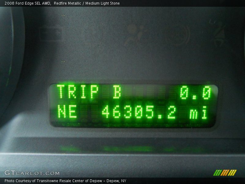 Redfire Metallic / Medium Light Stone 2008 Ford Edge SEL AWD