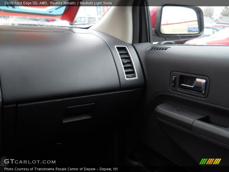 Redfire Metallic / Medium Light Stone 2008 Ford Edge SEL AWD