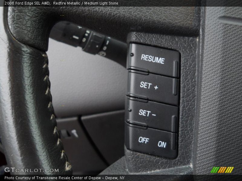 Redfire Metallic / Medium Light Stone 2008 Ford Edge SEL AWD
