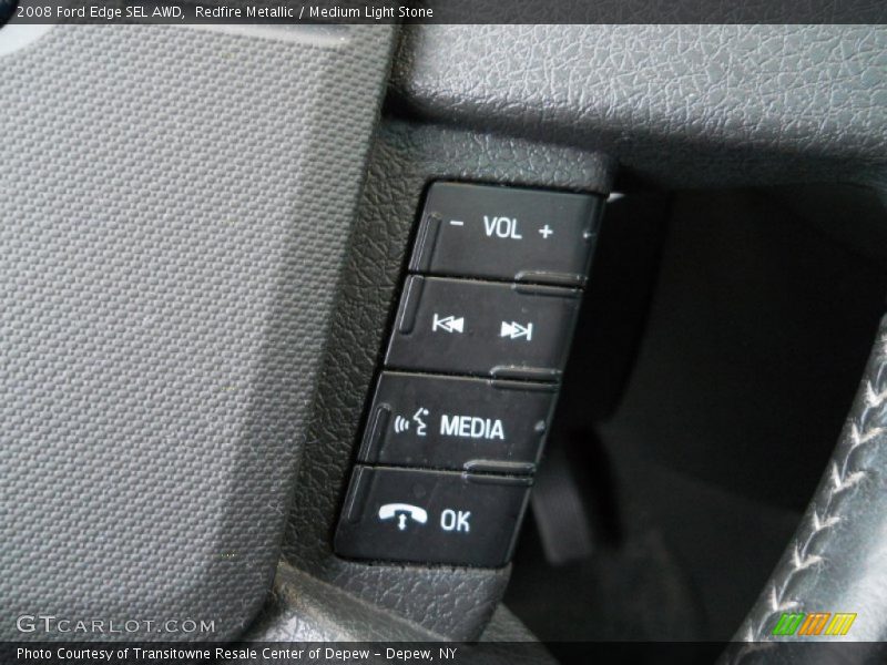 Redfire Metallic / Medium Light Stone 2008 Ford Edge SEL AWD