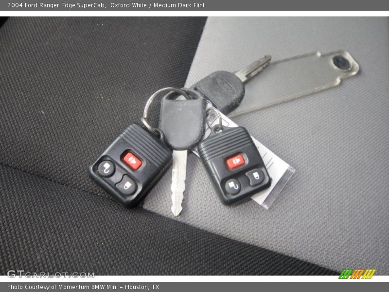 Keys of 2004 Ranger Edge SuperCab