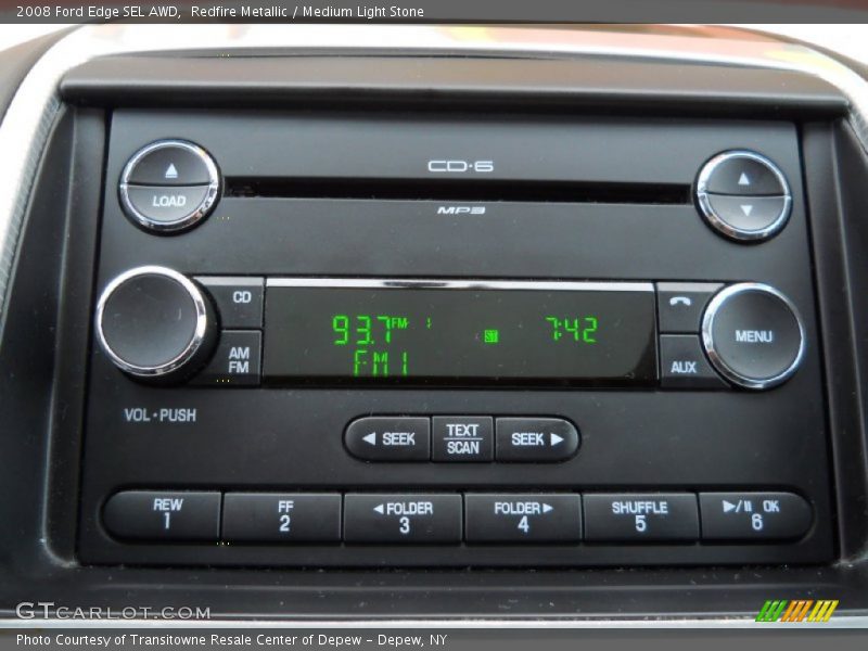 Redfire Metallic / Medium Light Stone 2008 Ford Edge SEL AWD