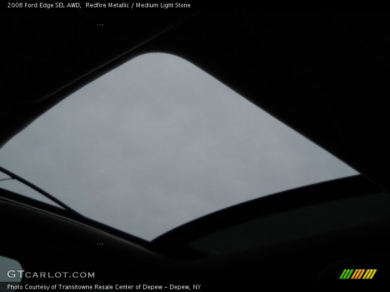 Redfire Metallic / Medium Light Stone 2008 Ford Edge SEL AWD