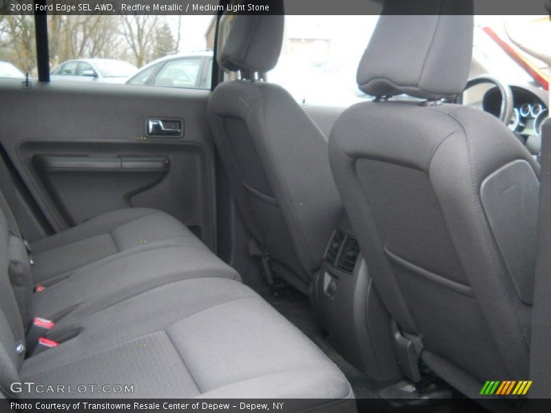 Redfire Metallic / Medium Light Stone 2008 Ford Edge SEL AWD