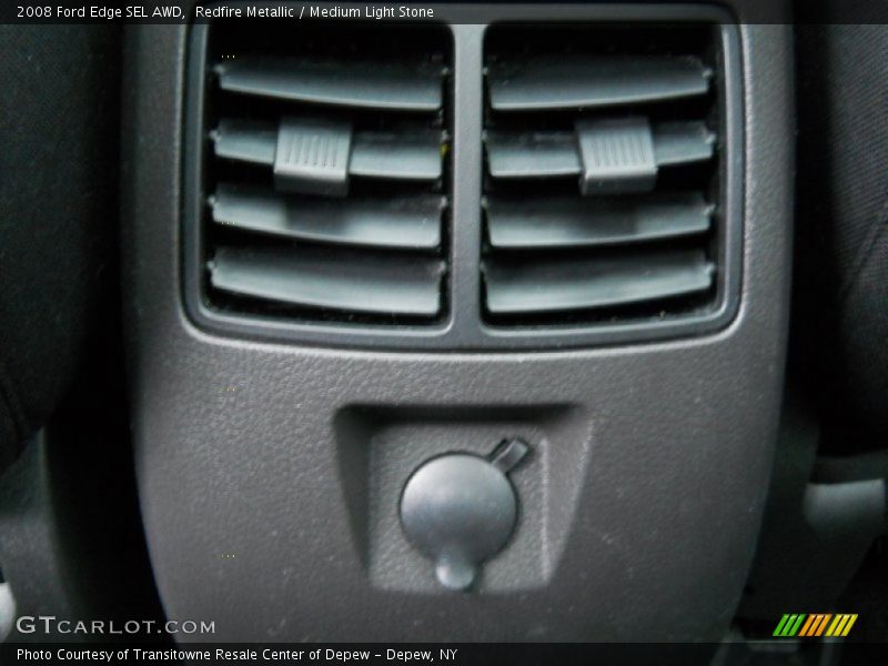 Redfire Metallic / Medium Light Stone 2008 Ford Edge SEL AWD