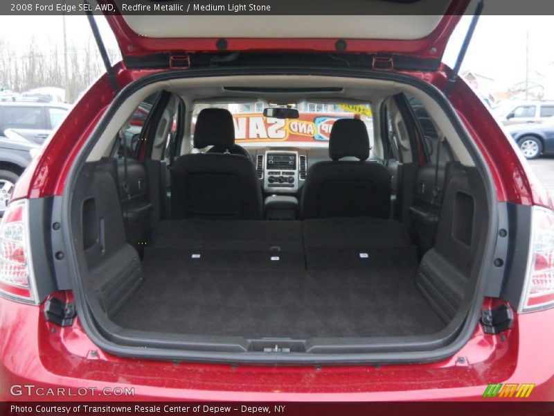 Redfire Metallic / Medium Light Stone 2008 Ford Edge SEL AWD