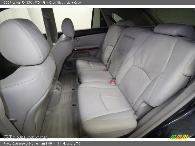 Flint Gray Mica / Light Gray 2007 Lexus RX 350 AWD