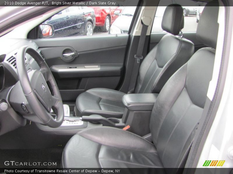 Bright Silver Metallic / Dark Slate Gray 2010 Dodge Avenger R/T