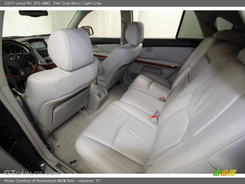 Flint Gray Mica / Light Gray 2007 Lexus RX 350 AWD