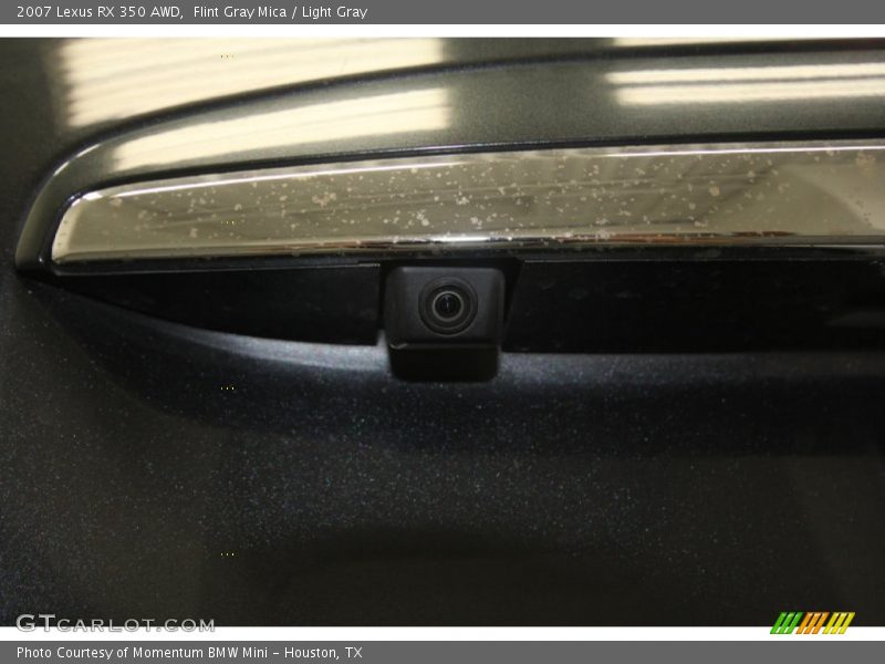 Flint Gray Mica / Light Gray 2007 Lexus RX 350 AWD