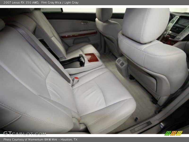 Flint Gray Mica / Light Gray 2007 Lexus RX 350 AWD