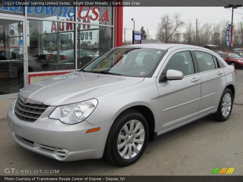 Bright Silver Metallic / Dark Slate Gray 2010 Chrysler Sebring Limited Sedan