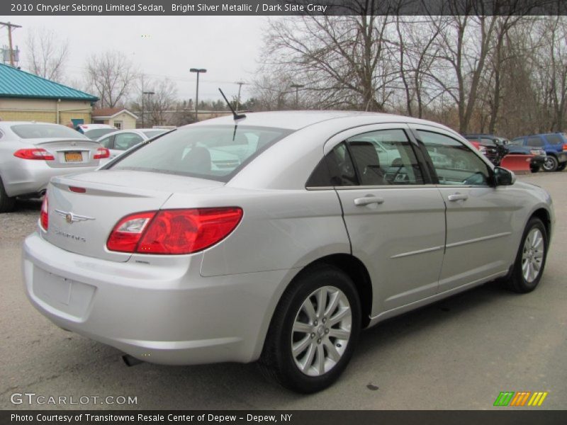 Bright Silver Metallic / Dark Slate Gray 2010 Chrysler Sebring Limited Sedan