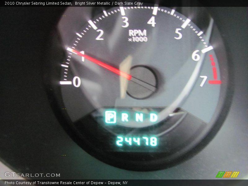 Bright Silver Metallic / Dark Slate Gray 2010 Chrysler Sebring Limited Sedan