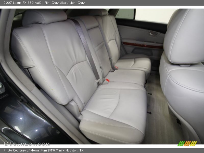 Flint Gray Mica / Light Gray 2007 Lexus RX 350 AWD