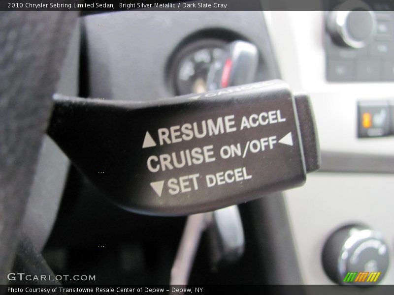 Bright Silver Metallic / Dark Slate Gray 2010 Chrysler Sebring Limited Sedan