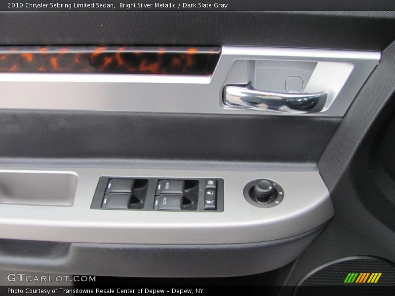 Bright Silver Metallic / Dark Slate Gray 2010 Chrysler Sebring Limited Sedan